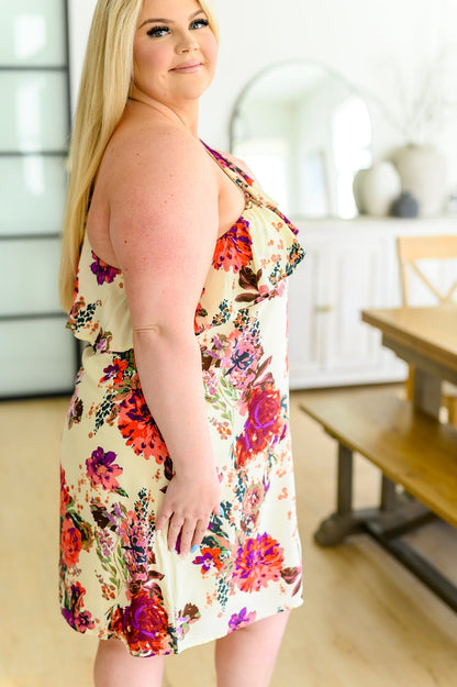Total Wonder One Shoulder Floral Dress (Online Exclusive)