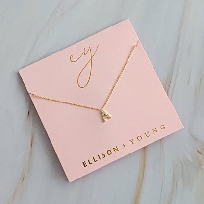 Understated Beauty Initial Necklace - Aaria Tees