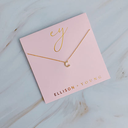Understated Beauty Initial Necklace - Aaria Tees