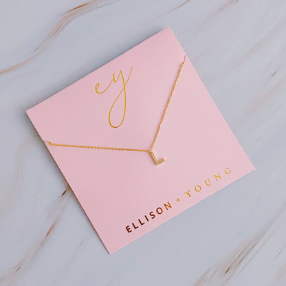 Understated Beauty Initial Necklace - Aaria Tees