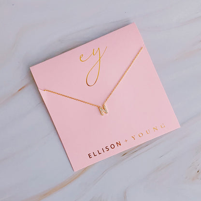 Understated Beauty Initial Necklace - Aaria Tees