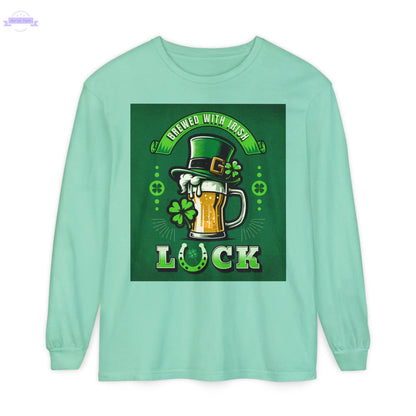 Unisex Garment-dyed Long Sleeve T-Shirt Printify