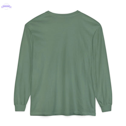 Unisex Garment-dyed Long Sleeve T-Shirt Printify