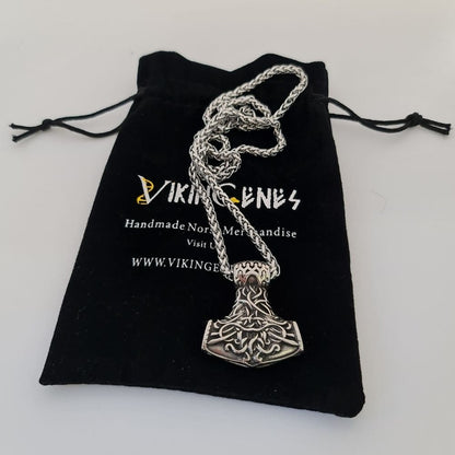 Thor's Hammer Mjolnir Handmade Necklace