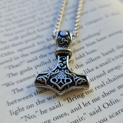 Thor's Hammer Mjolnir Handmade Necklace
