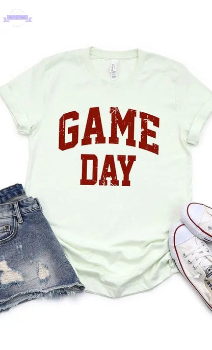 Vintage Game Day Graphic Tee - Aaria Tees