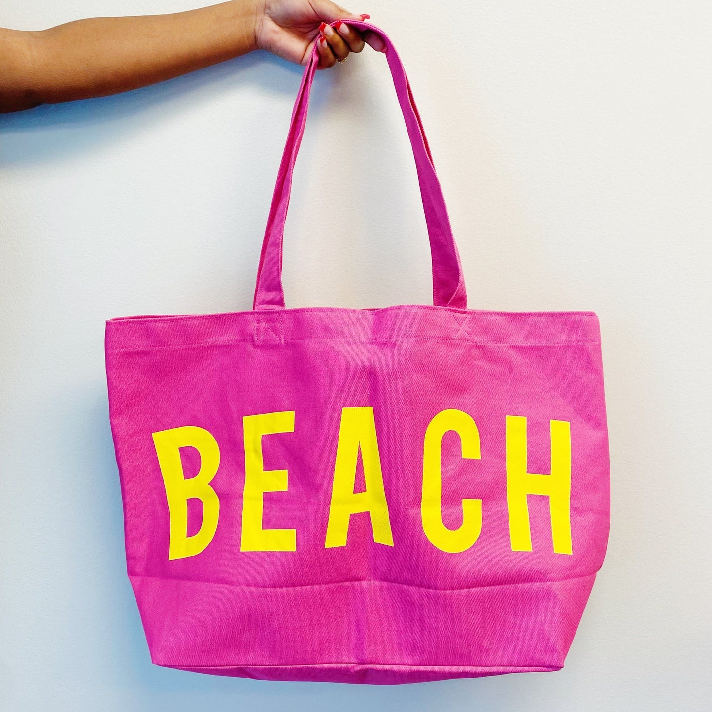 Well Made Beach Canvas Tote - Aaria Tees Aaria Tees