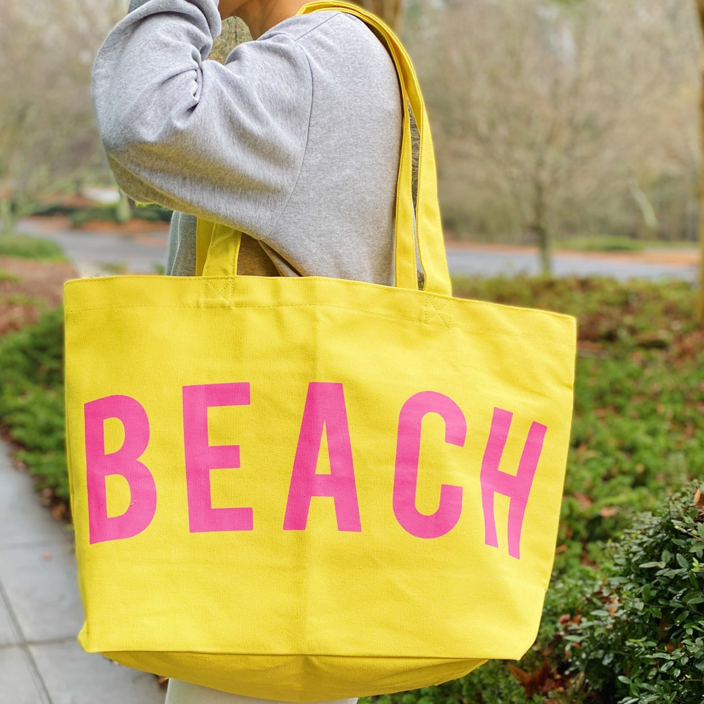 Well Made Beach Canvas Tote - Aaria Tees Aaria Tees