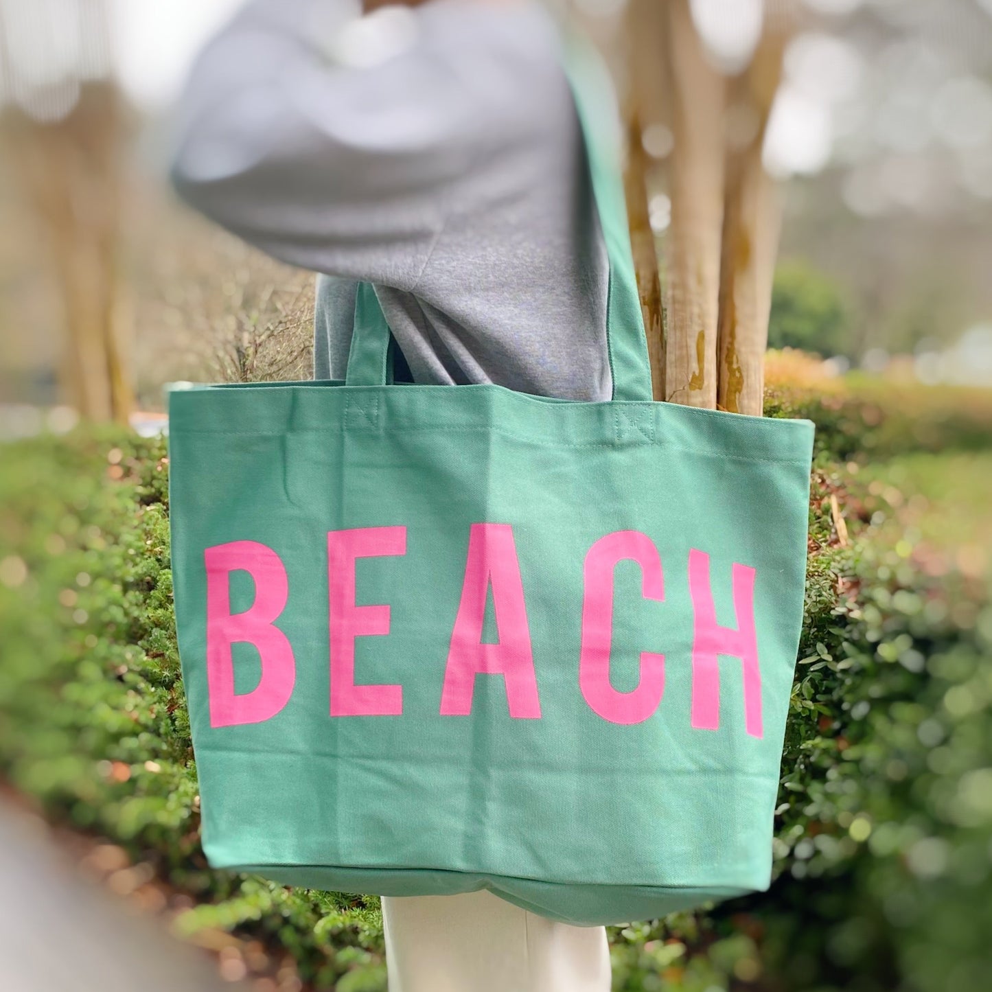 Well Made Beach Canvas Tote - Aaria Tees Aaria Tees