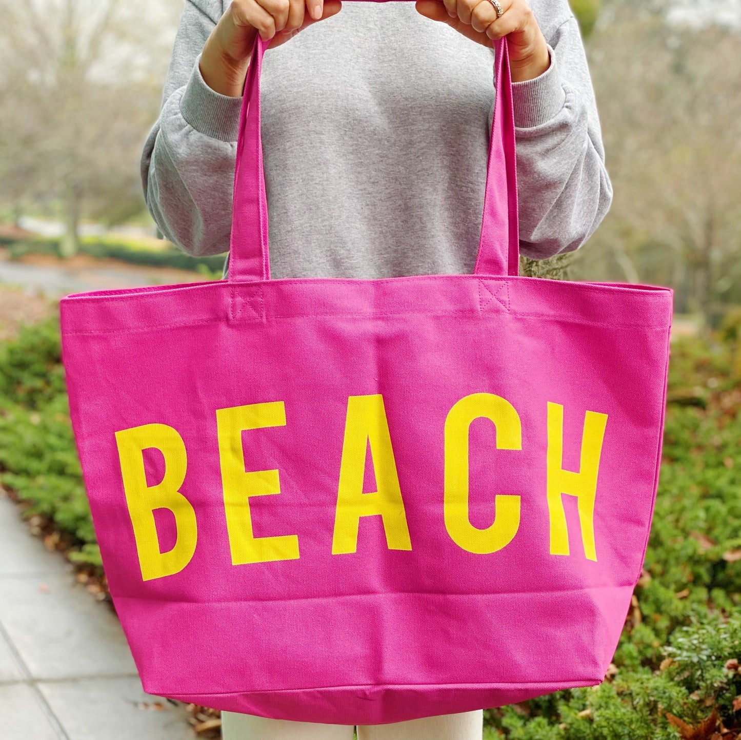 Well Made Beach Canvas Tote - Aaria Tees Aaria Tees