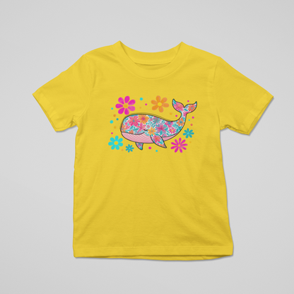 Groovy Whale Toddler/Youth Graphic Tee