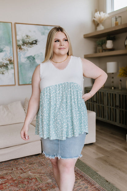 Whoopsie Daisy Floral Peplum (Online Exclusive)