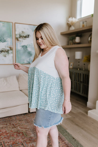 Whoopsie Daisy Floral Peplum (Online Exclusive)