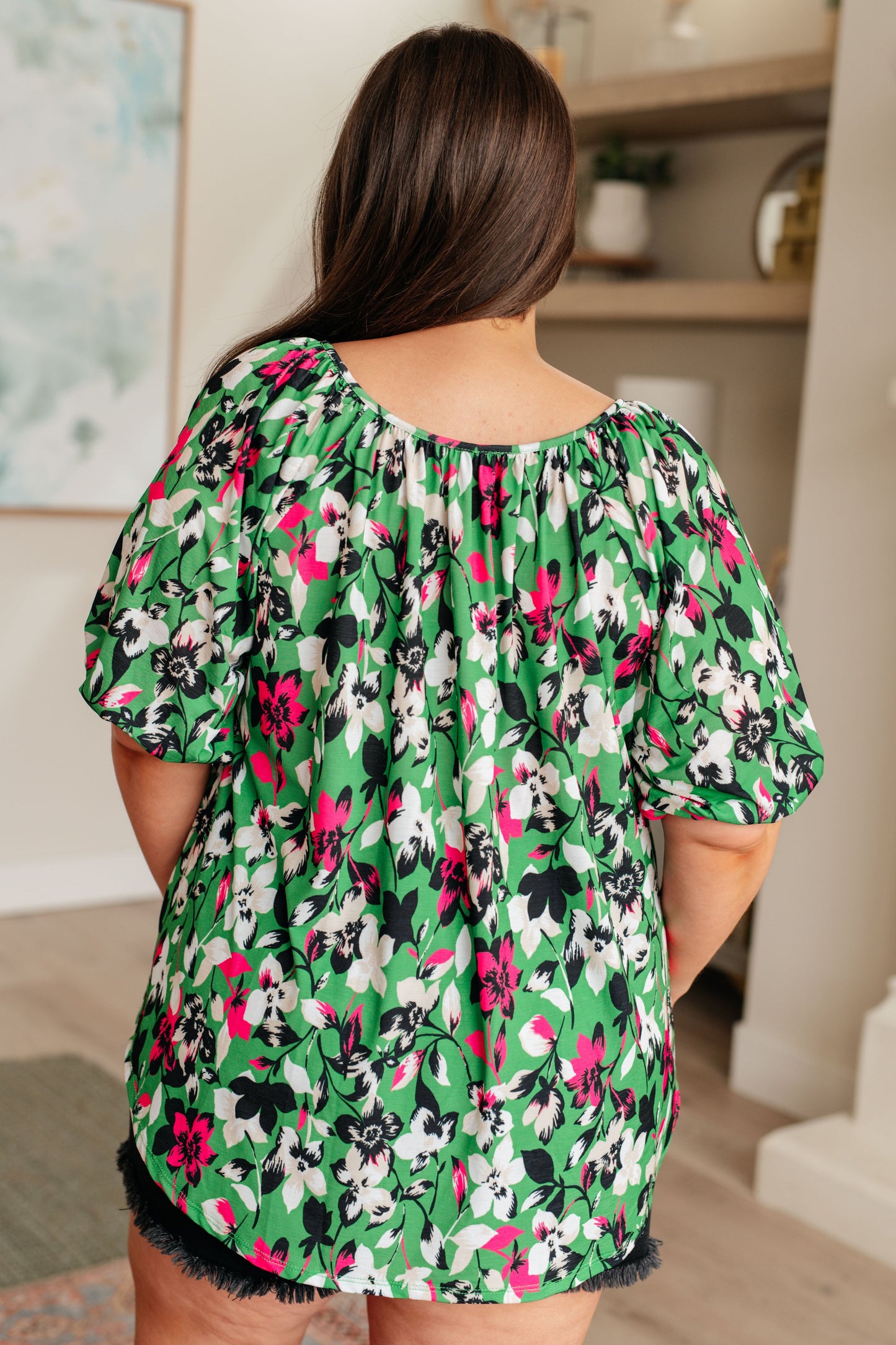 Wild and Bright Floral Top (Online Exclusive)