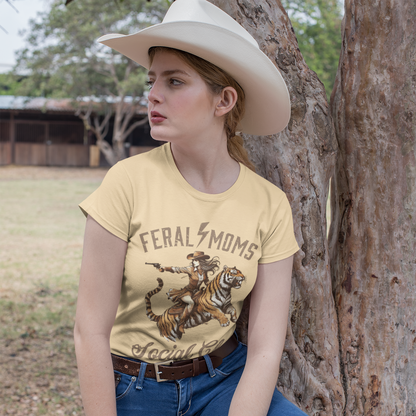 Feral Moms Social Club Graphic Tee