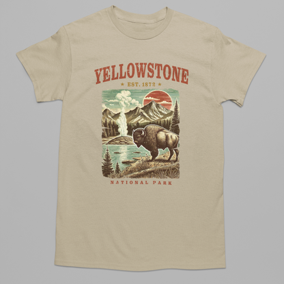 Yellowstone Bison Graphic Tee