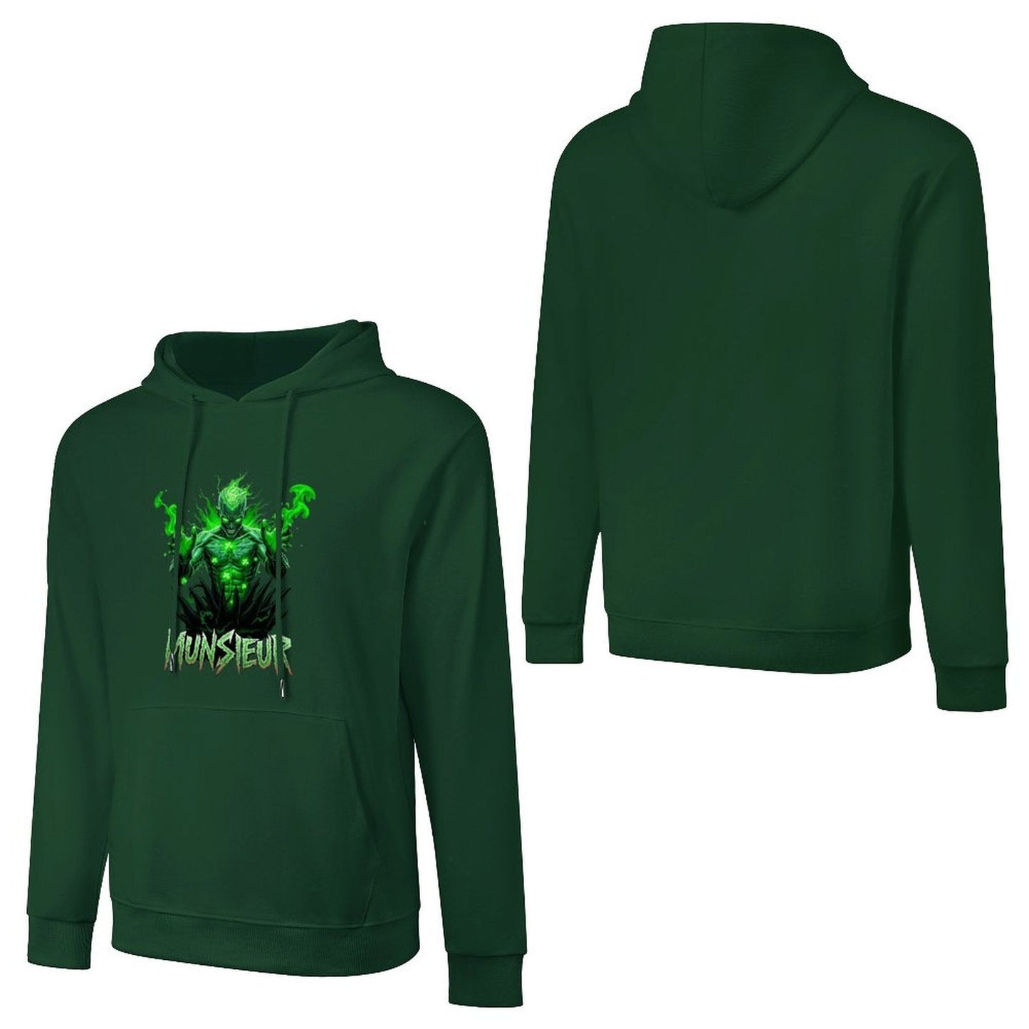 Munsieur St. Patrick's Day Collection for Men – Shamrock Power Luxe Hoodie