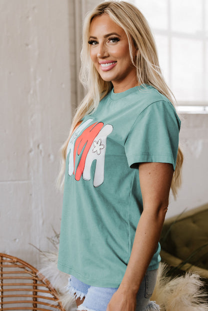 MAMA Mineral Wash Crewneck Tee