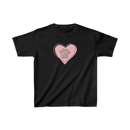Abstract Paw Kids Heavy Cotton™ Tee