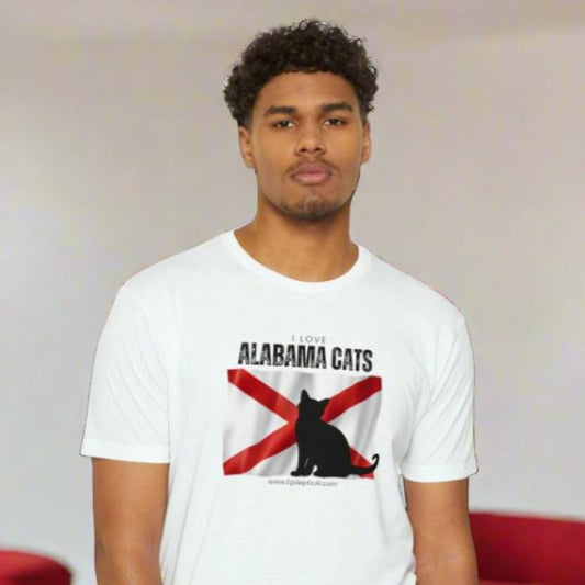 Alabama Cats Unisex CVC Jersey T-shirt