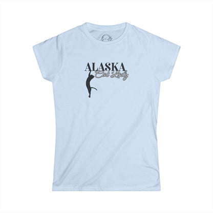 Alaska Cat Lady Softstyle Tee