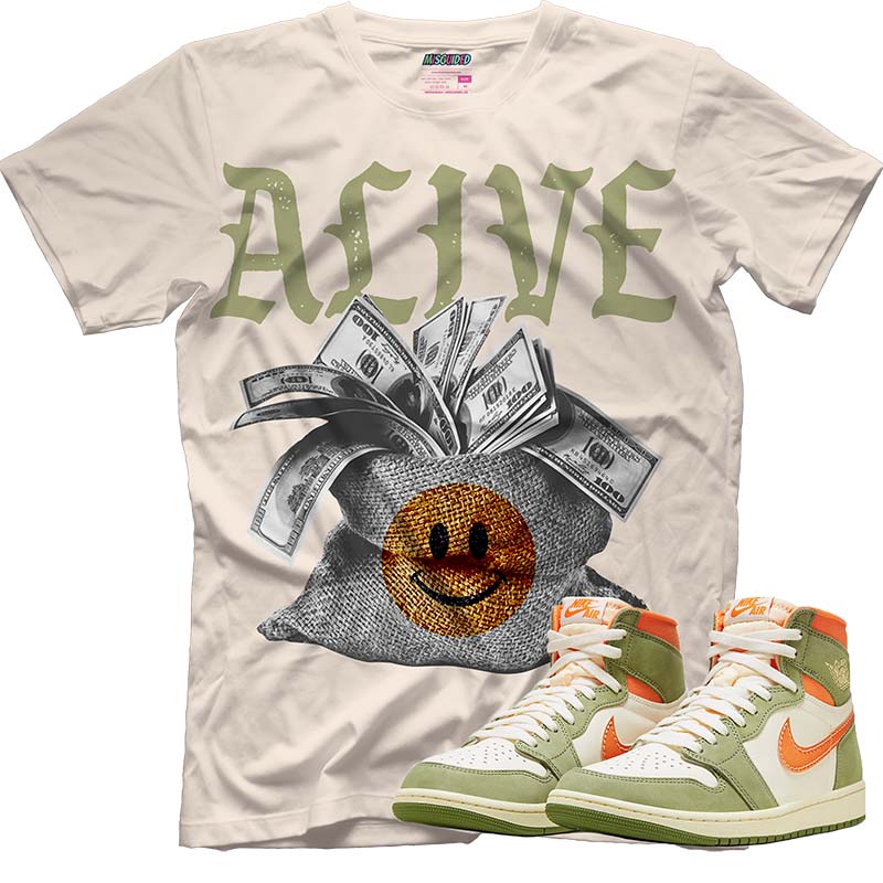 Alive (AIR JORDAN 1 HIGH OG CRAFT “CELADON”) T-Shirt
