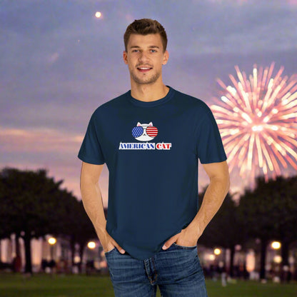 American Cat Unisex Garment-Dyed T-shirt