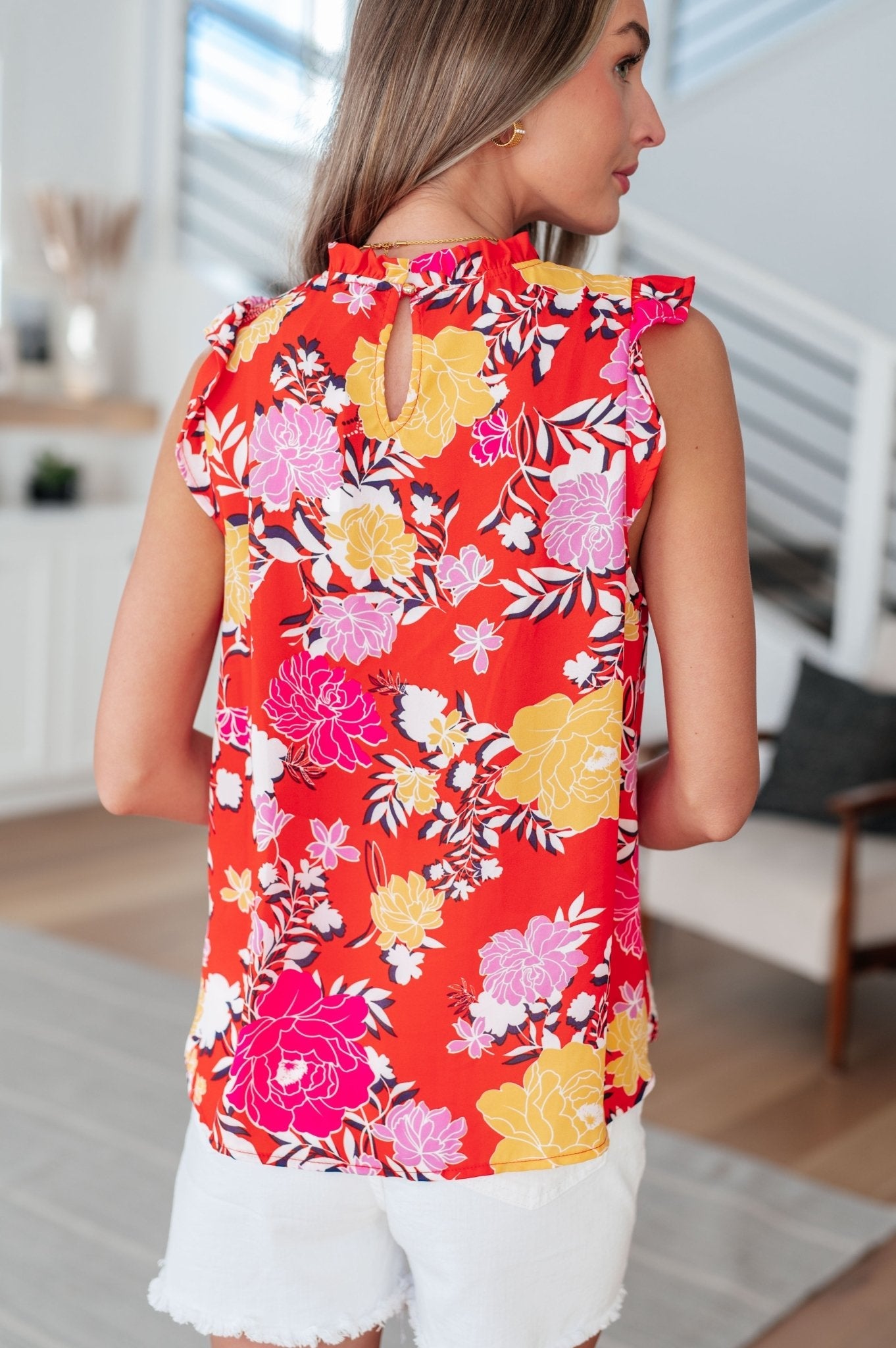 Among The Flowers Floral Top (Online Exclusive)