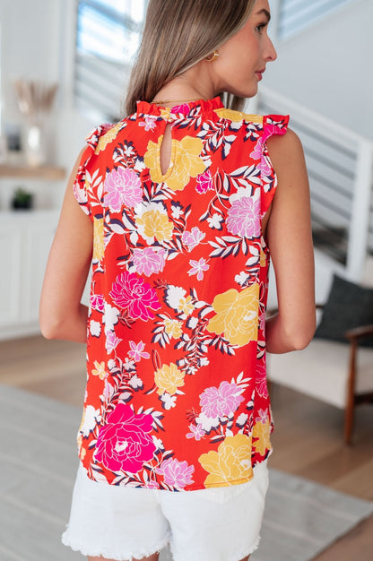 Among The Flowers Floral Top (Online Exclusive)