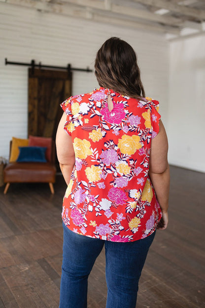 Among The Flowers Floral Top (Online Exclusive)