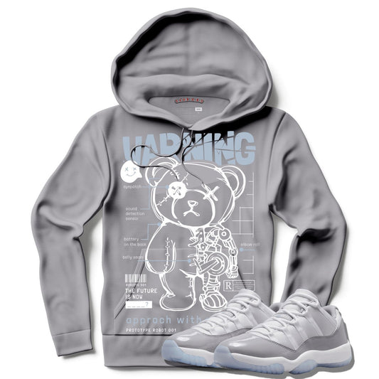 Approach With Caution (Air Jordan 11 Cement Grey) Hoodie