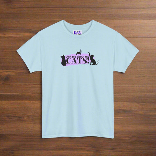 Ask Me Unisex Heavy Cotton Tee