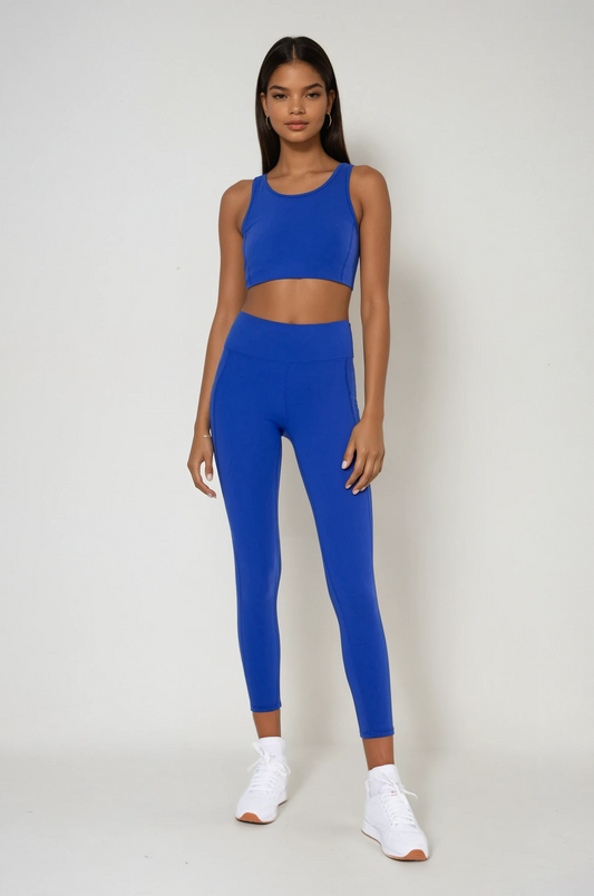 Cropped Leggings with Pockets