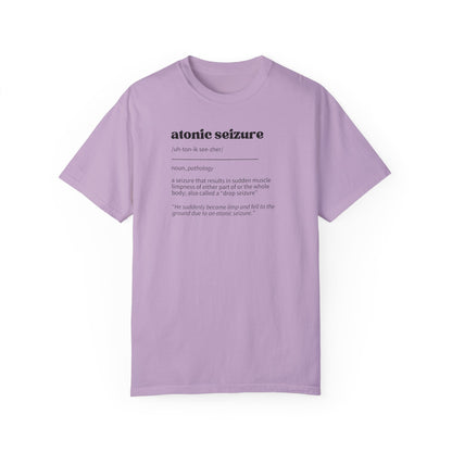 Atonic Seizure Definition Unisex Garment-Dyed T-shirt