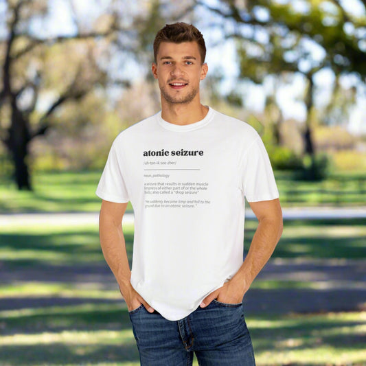 Atonic Seizure Definition Unisex Garment-Dyed T-shirt