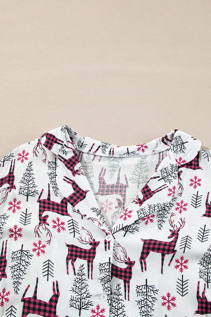 Christmas Shirt and Pants Pajama Set