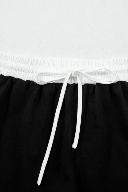 Varsity Stripe Pullover and Mini Skirt Set