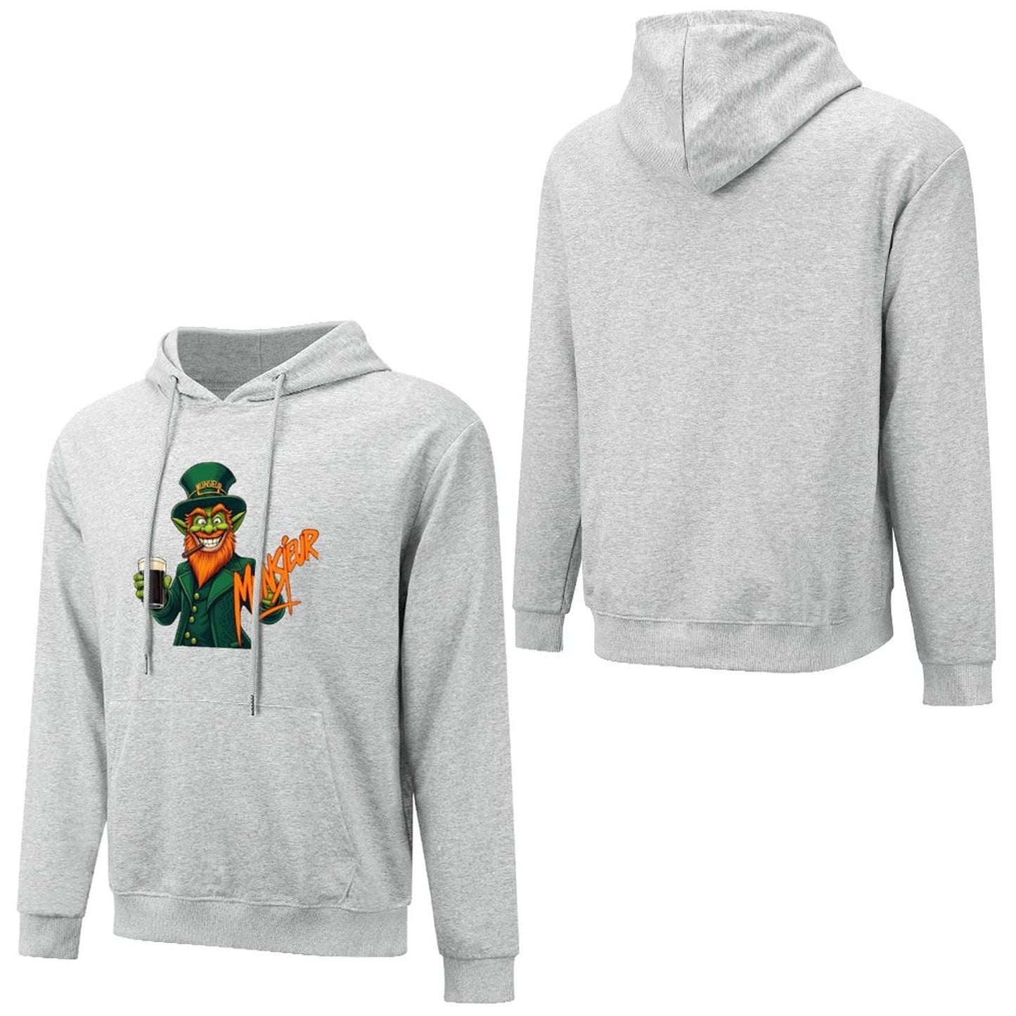 Munsieur St. Patrick's Day Collection for Men – The Leprechaun Hustler Hoodie