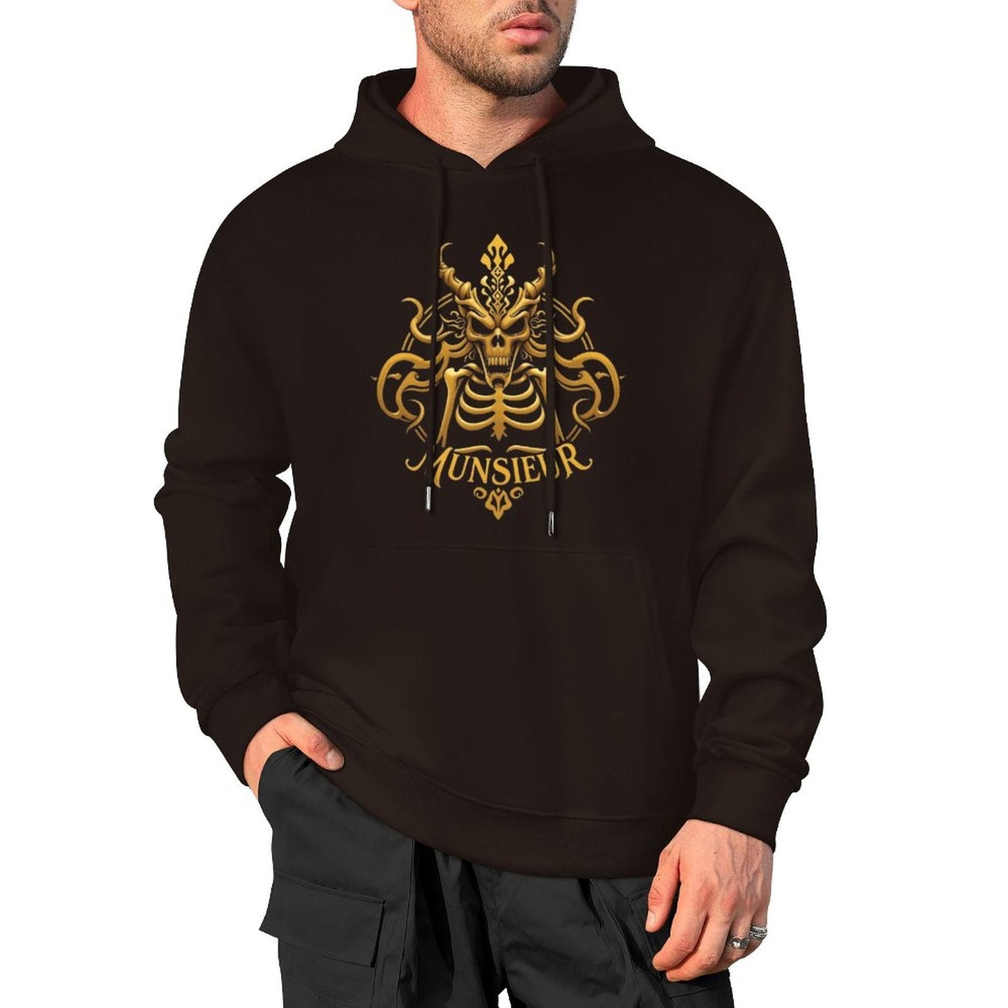 Munsieur Streetwear Collection Skull Hoodie