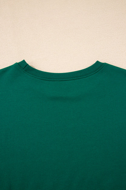 Varsity Stripe Pullover and Mini Skirt Set