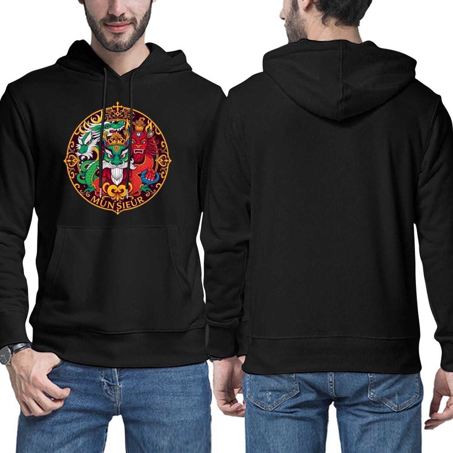Munsieur Men's Hoodie: A Streetwear Staple for Any Wardrobe