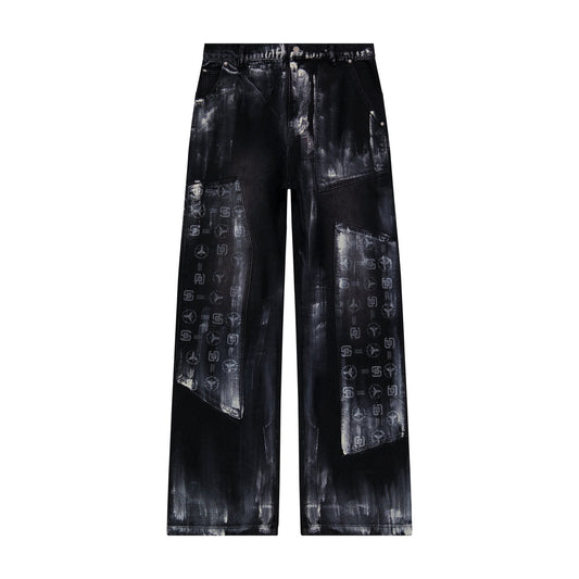 COATING DENIM BLK/SIL Aaria Tees