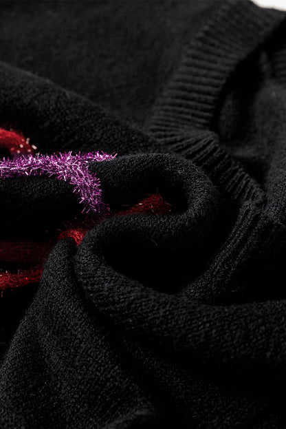 Christmas Merry and Bright Tinsel Sweater