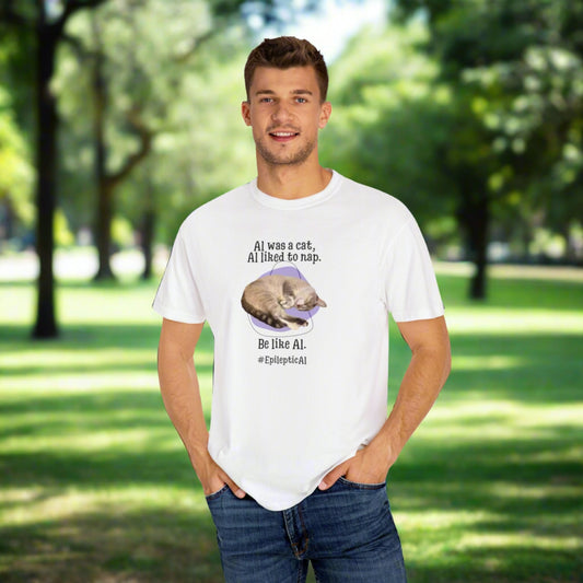 Be Like Al Unisex Garment-Dyed T-shirt