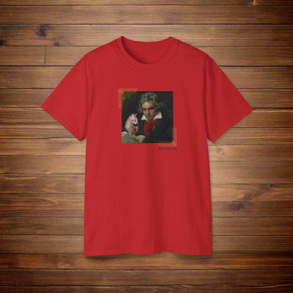 Beethoven Cat Unisex Ultra Cotton Tee
