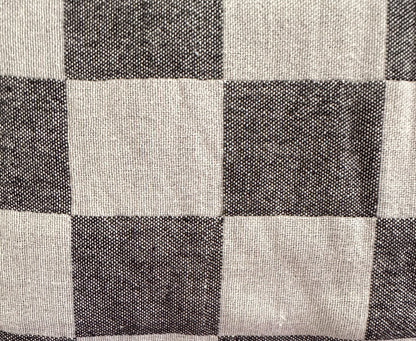 CHECKERED TURKISH COTTON THROW