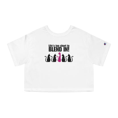 Blend Champion Women's Heritage Cropped T-Shirt