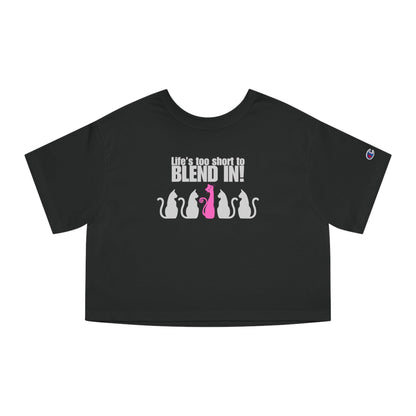 Blend Champion Women's Heritage Cropped T-Shirt