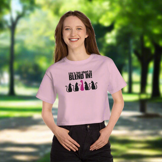 Blend Champion Women's Heritage Cropped T-Shirt