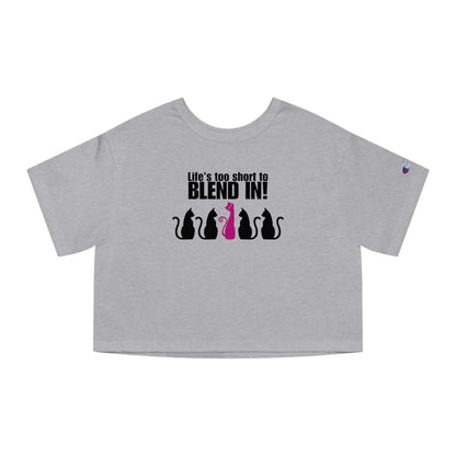 Blend Champion Women's Heritage Cropped T-Shirt